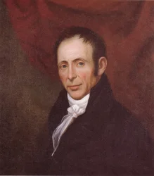 Malende selvportræt af Charles Peale Polk